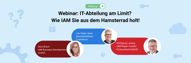 IAM-Webinar vom 23. September 2025