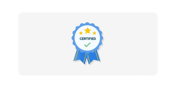 Embrace certifications and standards