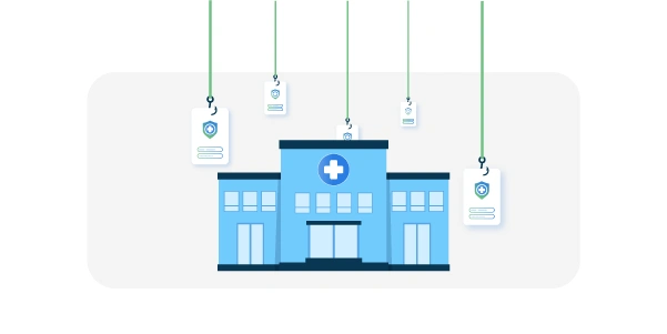 Increase in credential phishing in healthcare
