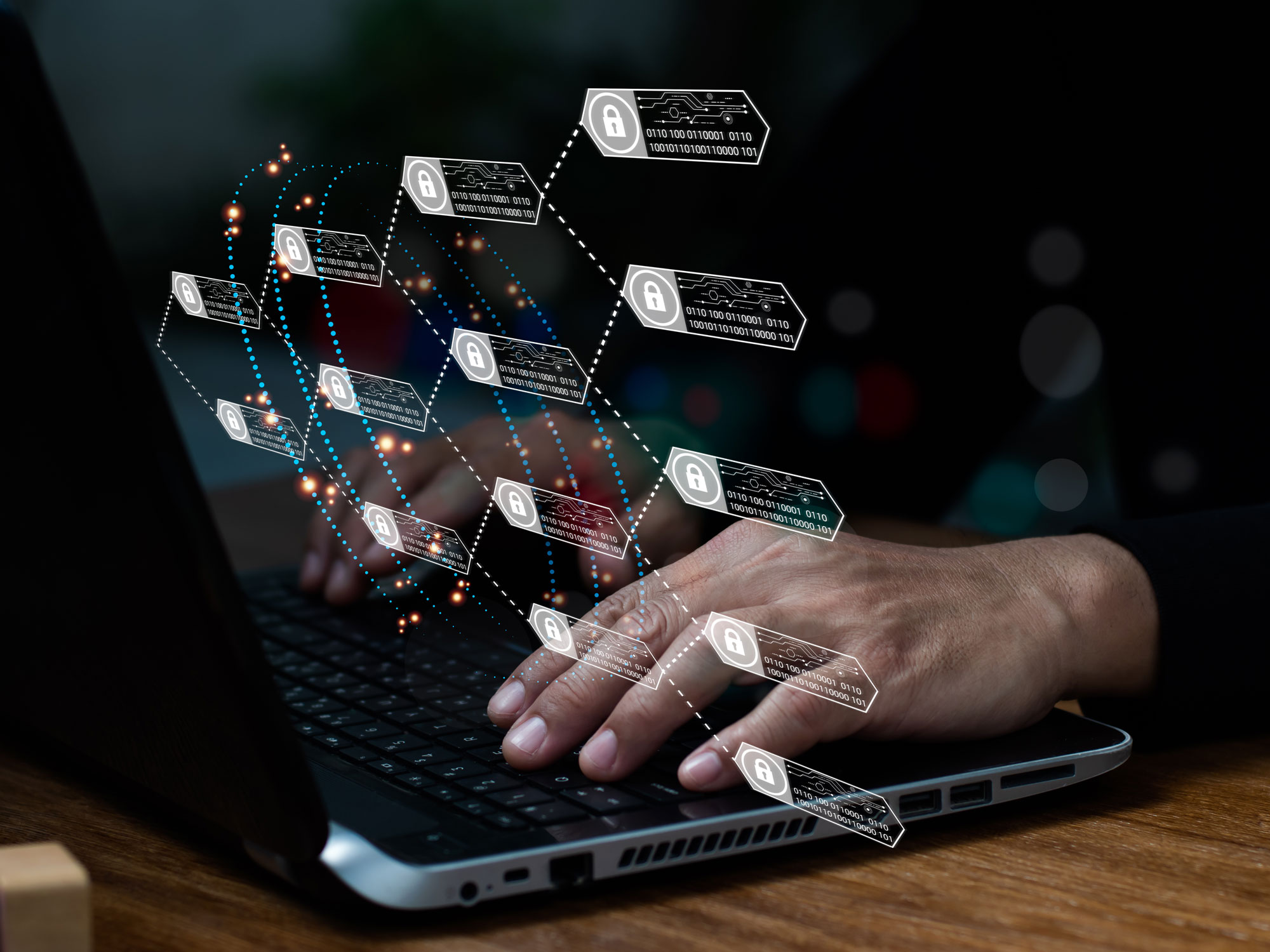 Tools4ever Efficient Automated User Provisioning laptop with diagram